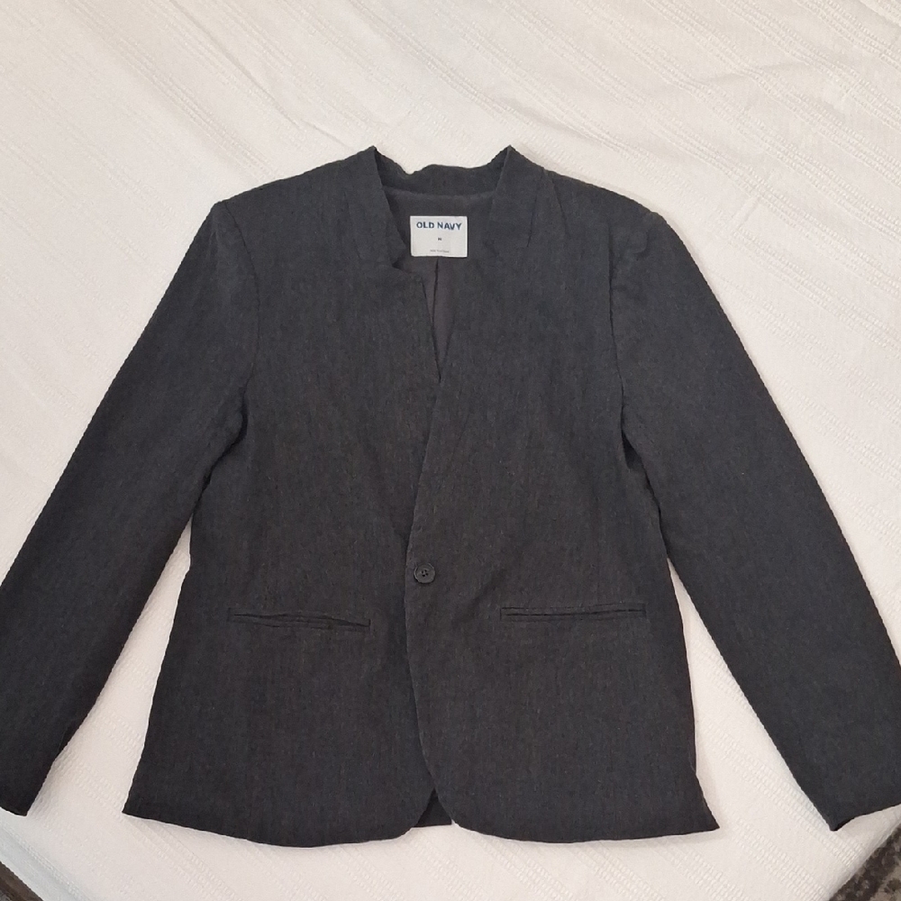 Old Navy Charcoal Blazer
